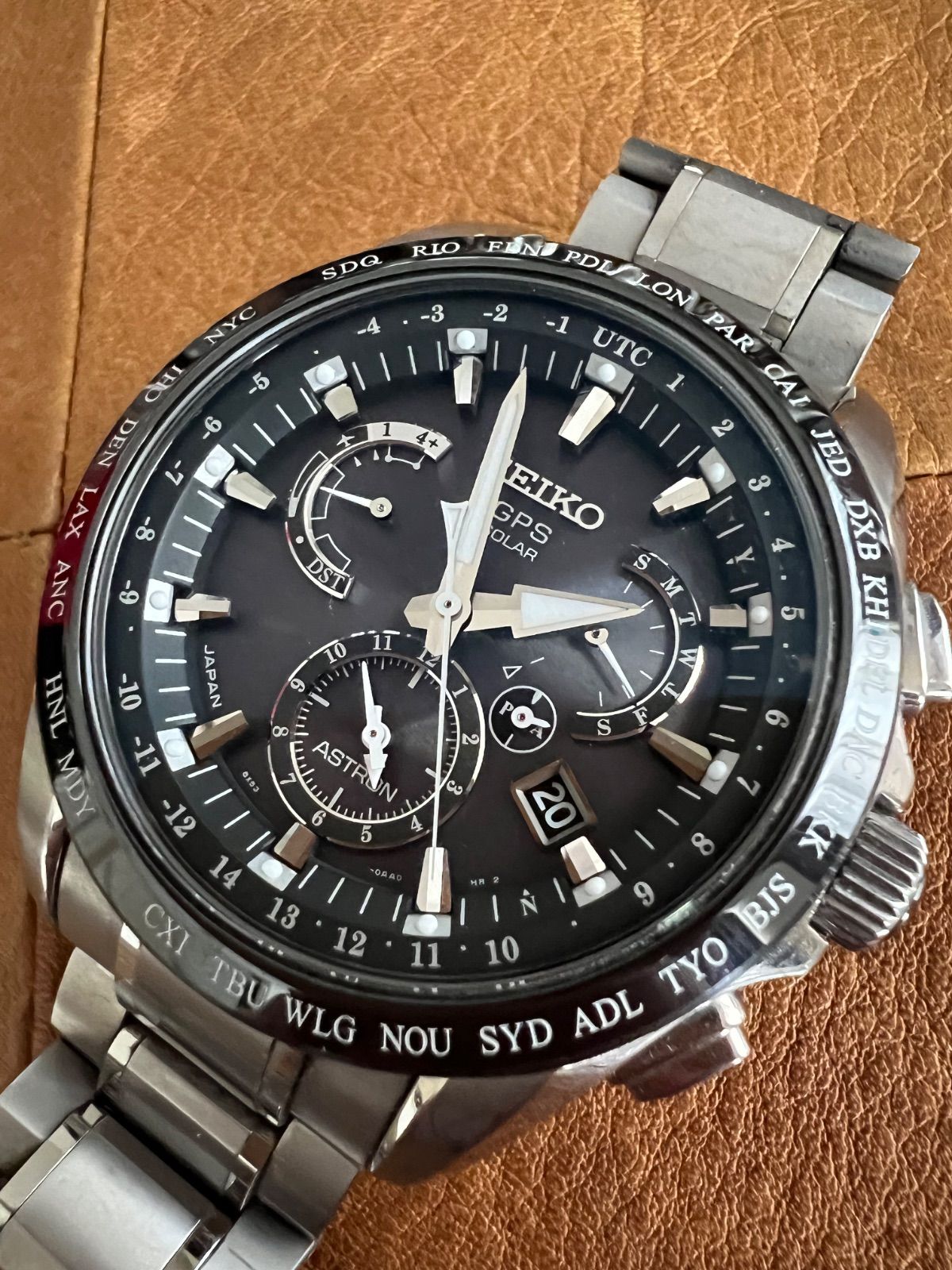 アストロン セイコー SEIKO GPSソーラー 8X53 ⁄ メンズ SBXB049 