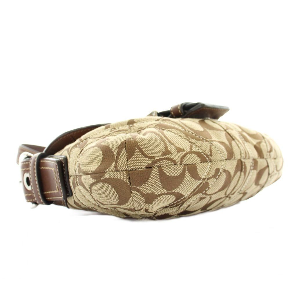 コーチ COACH ハンドバッグ ワンショルダー キャンバス レザー