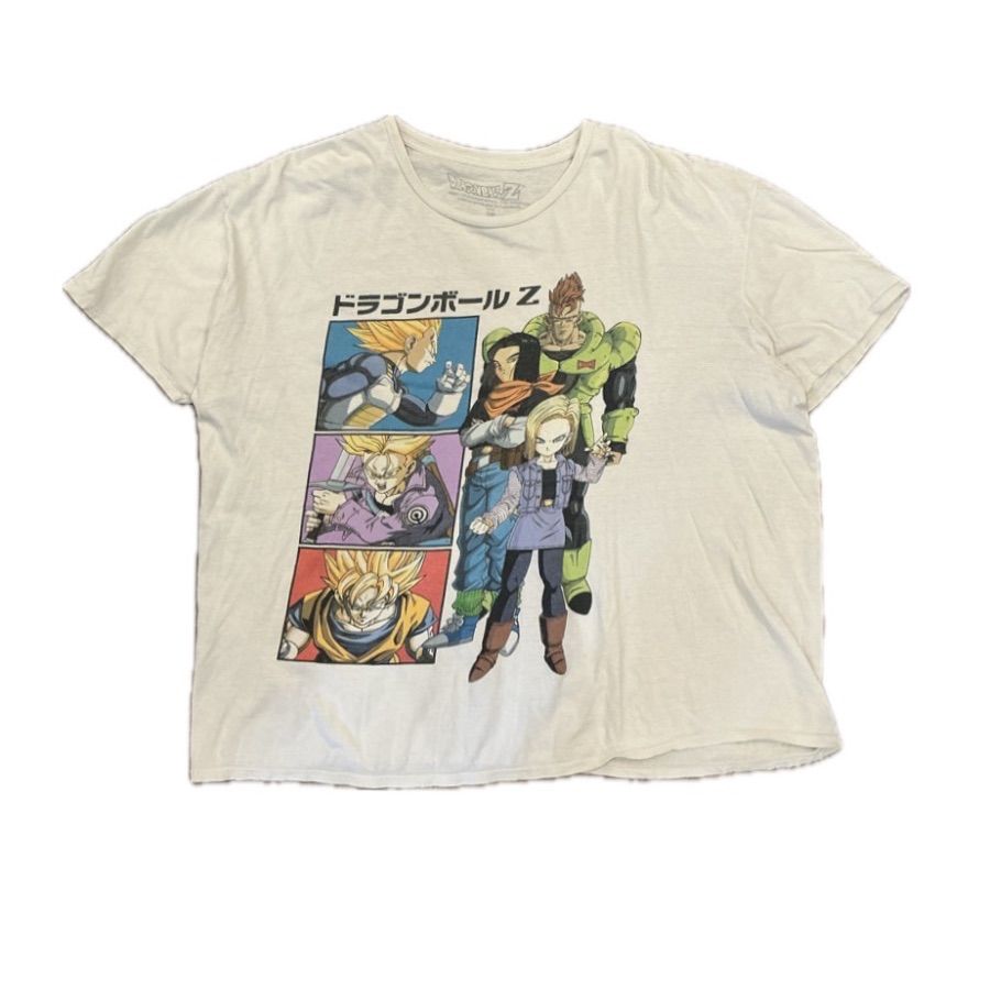 ドラゴンボールZ Tシャツ 人造人間17号 18号 16号 アニメT 【A-635