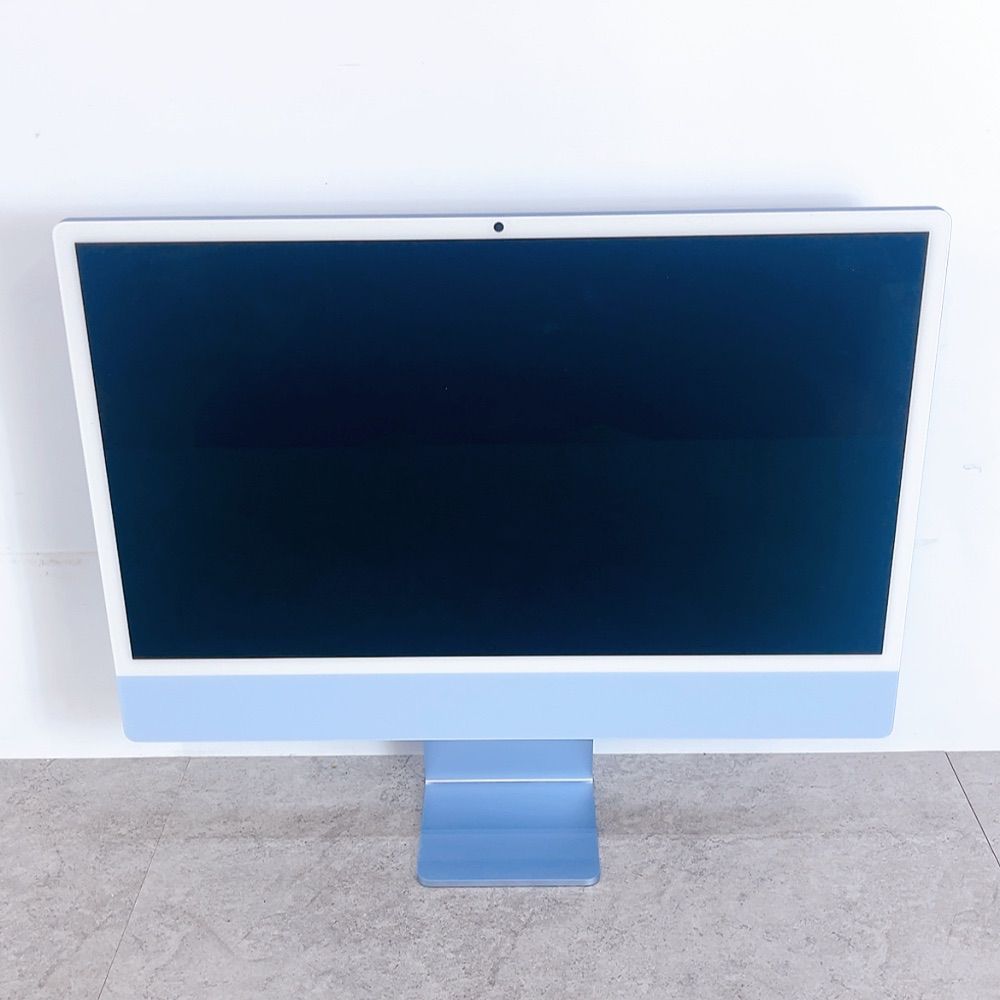 H-995 Apple iMac 24インチ ブルー 動作確認済み 中古 美品 キーボード