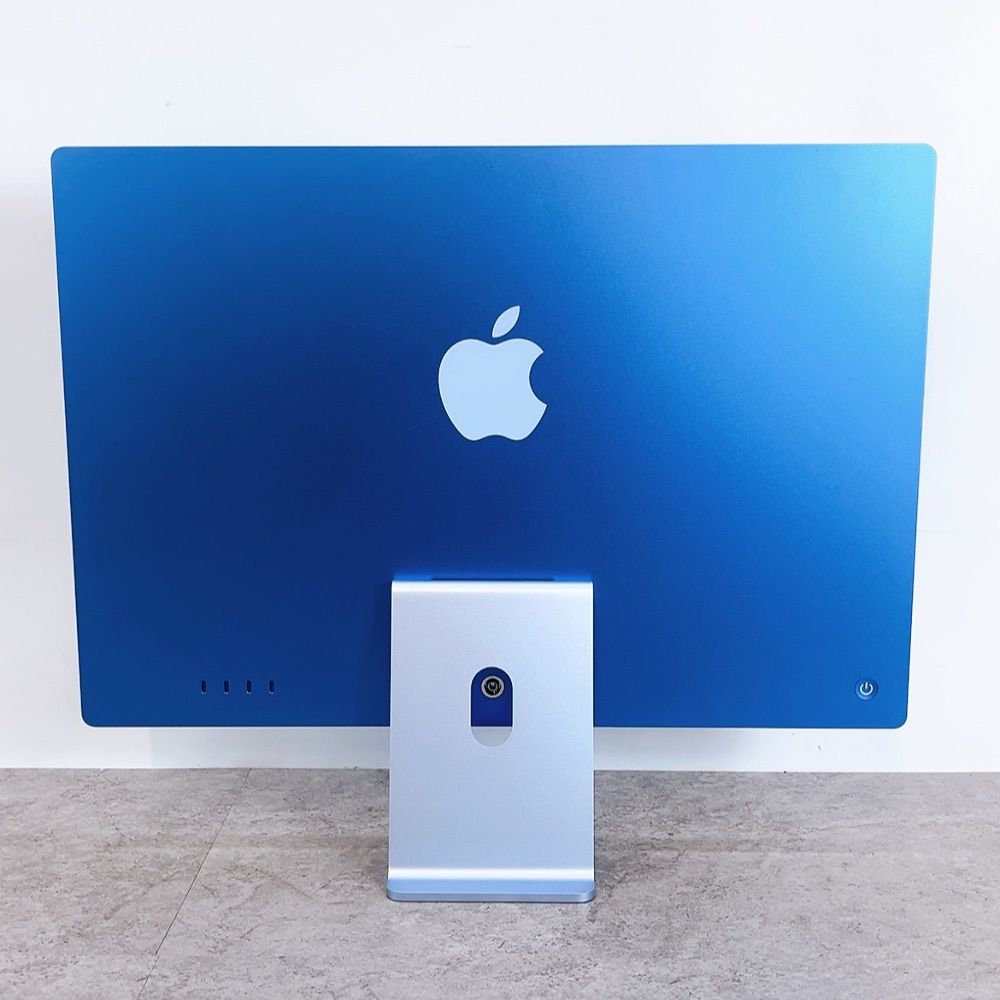 H-995 Apple iMac 24インチ ブルー 動作確認済み 中古 美品 キーボード