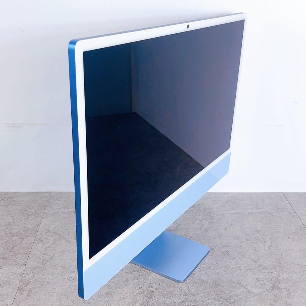 H-995 Apple iMac 24インチ ブルー 動作確認済み 中古 美品 キーボード