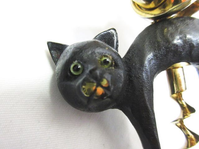ヴィンテージ MONOPOL モノポール ワインオープナー 黒猫 猫 キャット