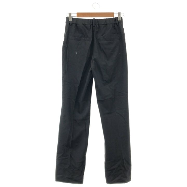 FRAMeWORK (フレームワーク) 裏起毛フレアーパンツ ブラック 36 - メルカリ