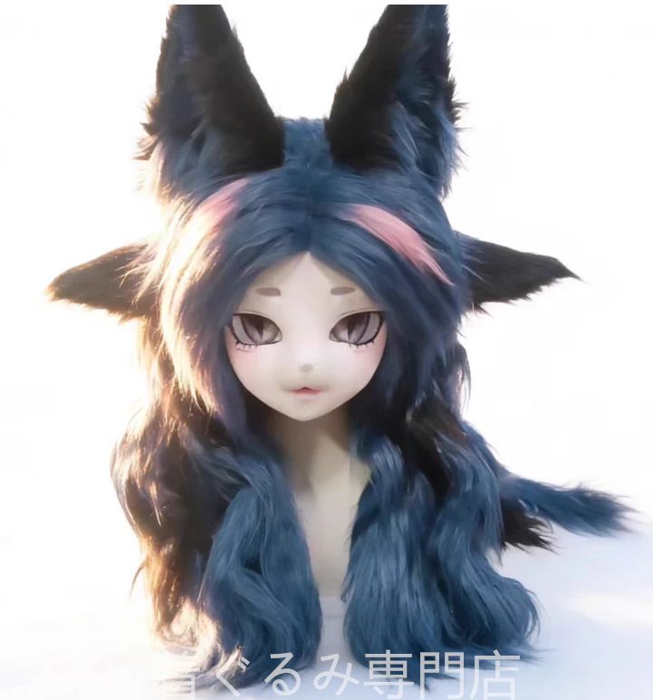マスク 着ぐるみ ヘッド 全頭 ヘッド ケモノ ファースーツ ぬいぐるみ
