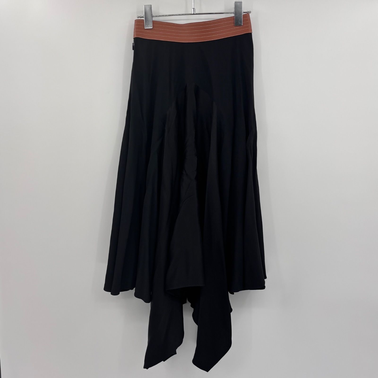 LOEWE ロエベ ウエストレザー切り替えスカート S356344XCB - メルカリ