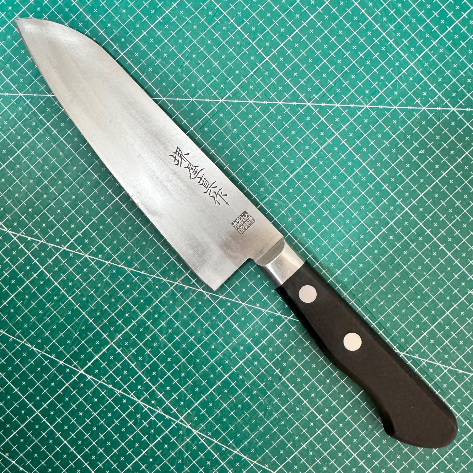 職人研ぎ済☆本割込】☆堺屋真作☆三徳包丁☆170mm☆DP処理☆万能包丁
