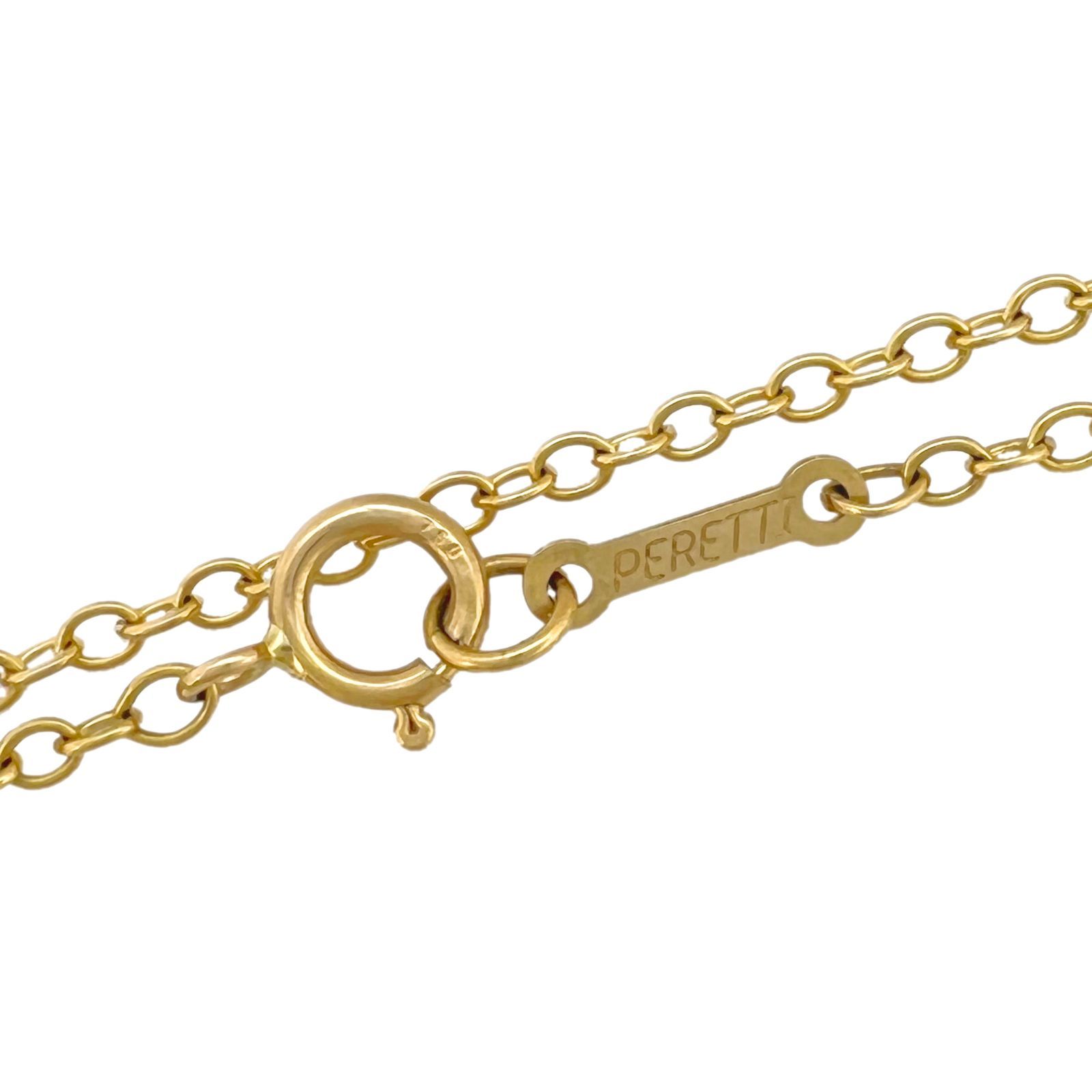 TIFFANY＆Co. ティファニー ネックレス 750 K18 YG ロング ミディアム