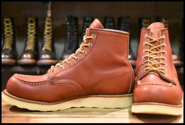 8E 良品 15年】レッドウィング 8875 アイリッシュセッター 赤茶