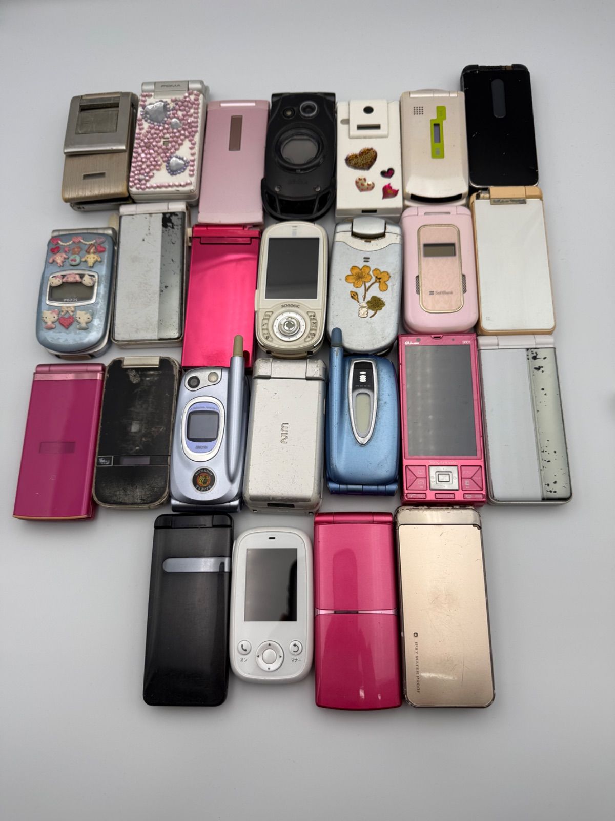 ジャンク品ガラケー14点他まとめ売り ジャンク品 部品取り 携帯電話 ガラケー 25点まとめ売り - メルカリ