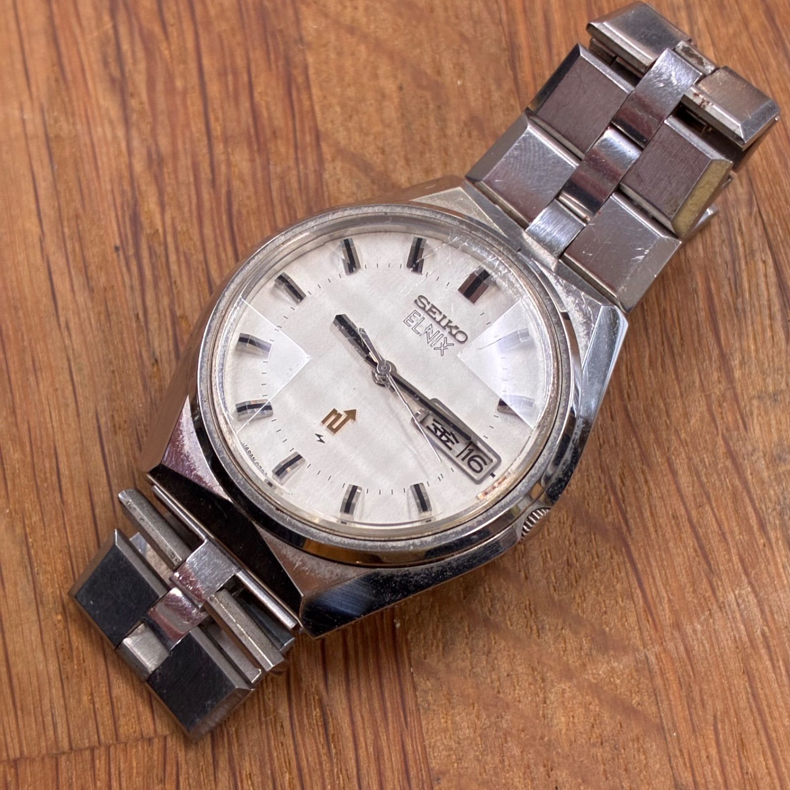 SEIKO セイコー ELNIX エルニクス 電磁テンプ式 動作未確認 ジャンク 