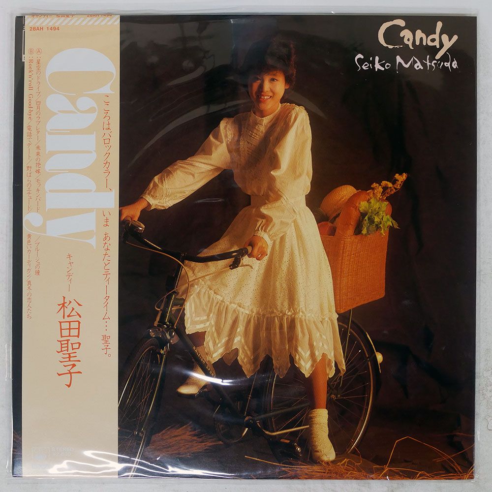 帯付き 国内盤 松田聖子/キャンディー/CBS 28AH1494 LP - メルカリ