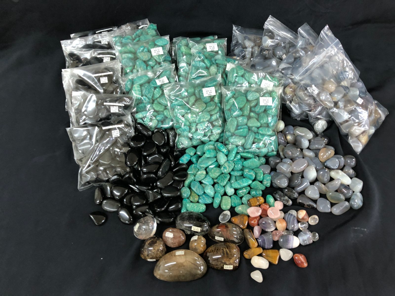 天然石タンブル原石BOX|ブラジル産