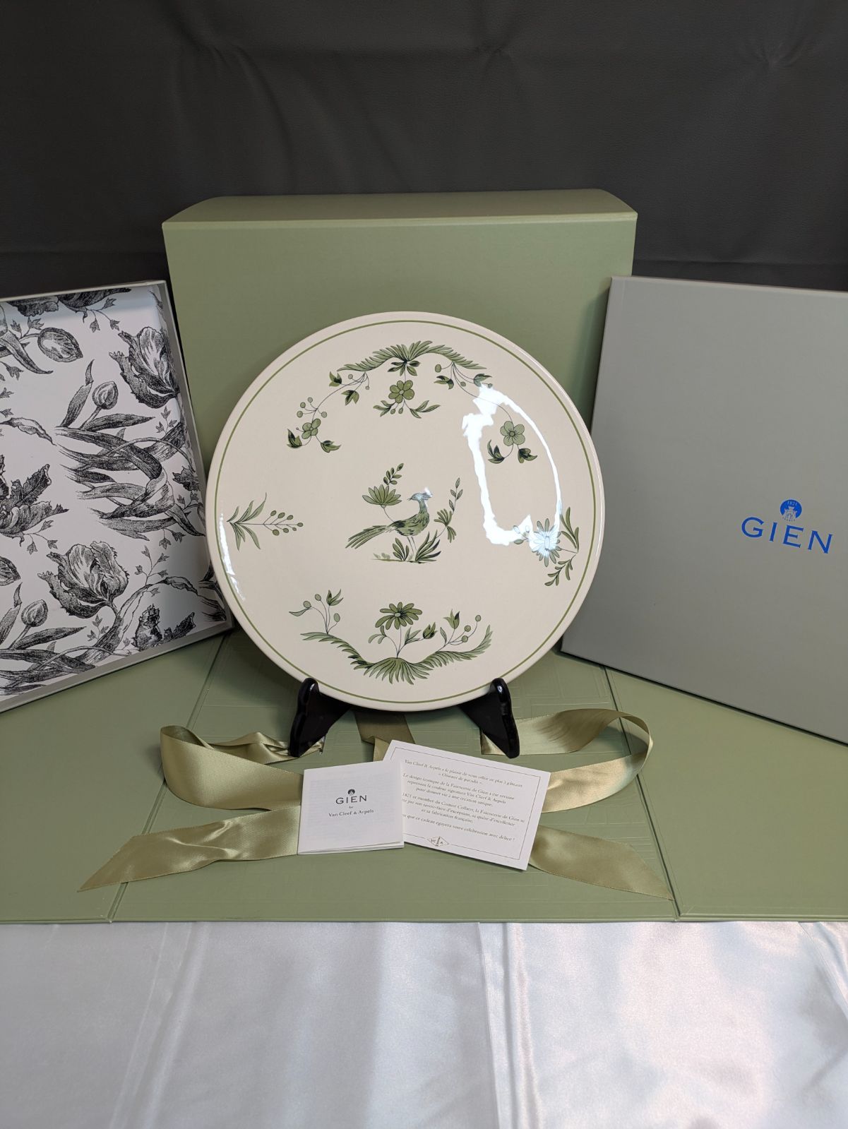 未使用・非売品】ヴァンクリーフ＆アーペル×ジアン コラボ大皿 30cm 
