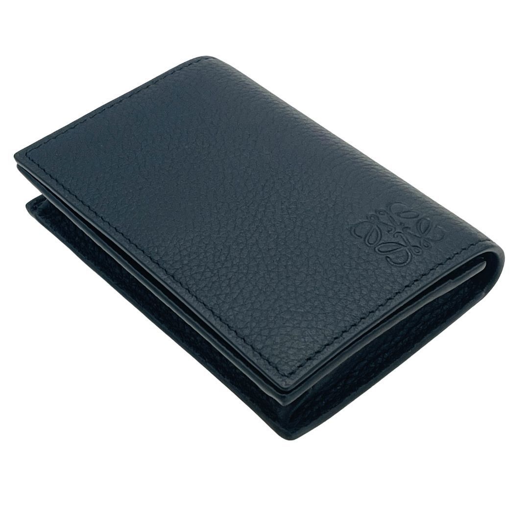 LOEWE ロエベ アナグラム カードケース／名刺入れ レザー ブラック