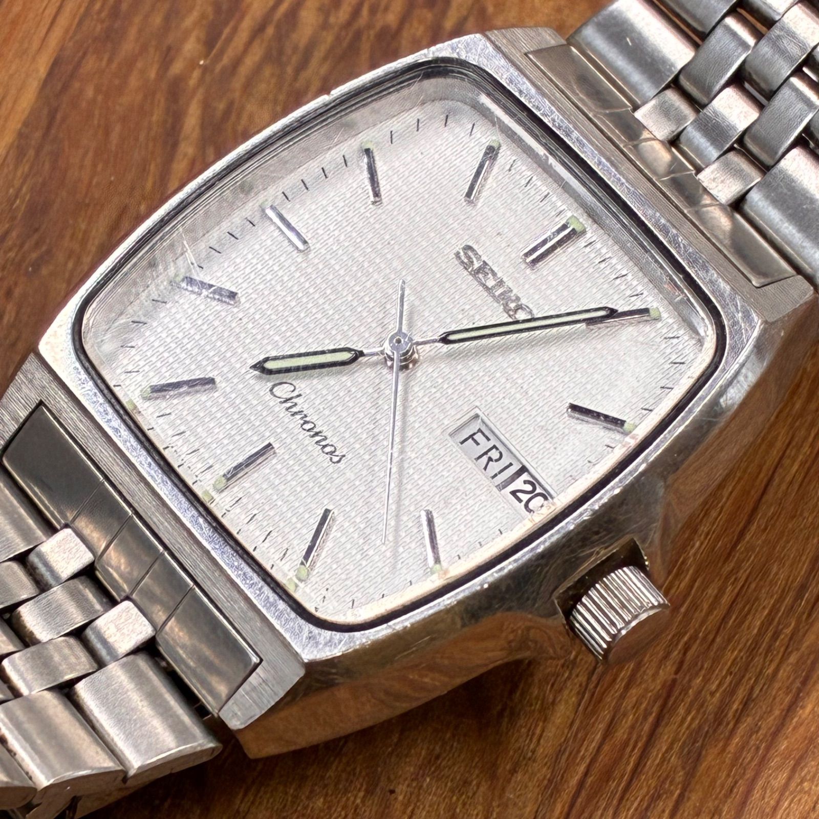 SEIKO SEIKO Chronos セイコー クロノス ビンテージ クォーツ タグ付き 