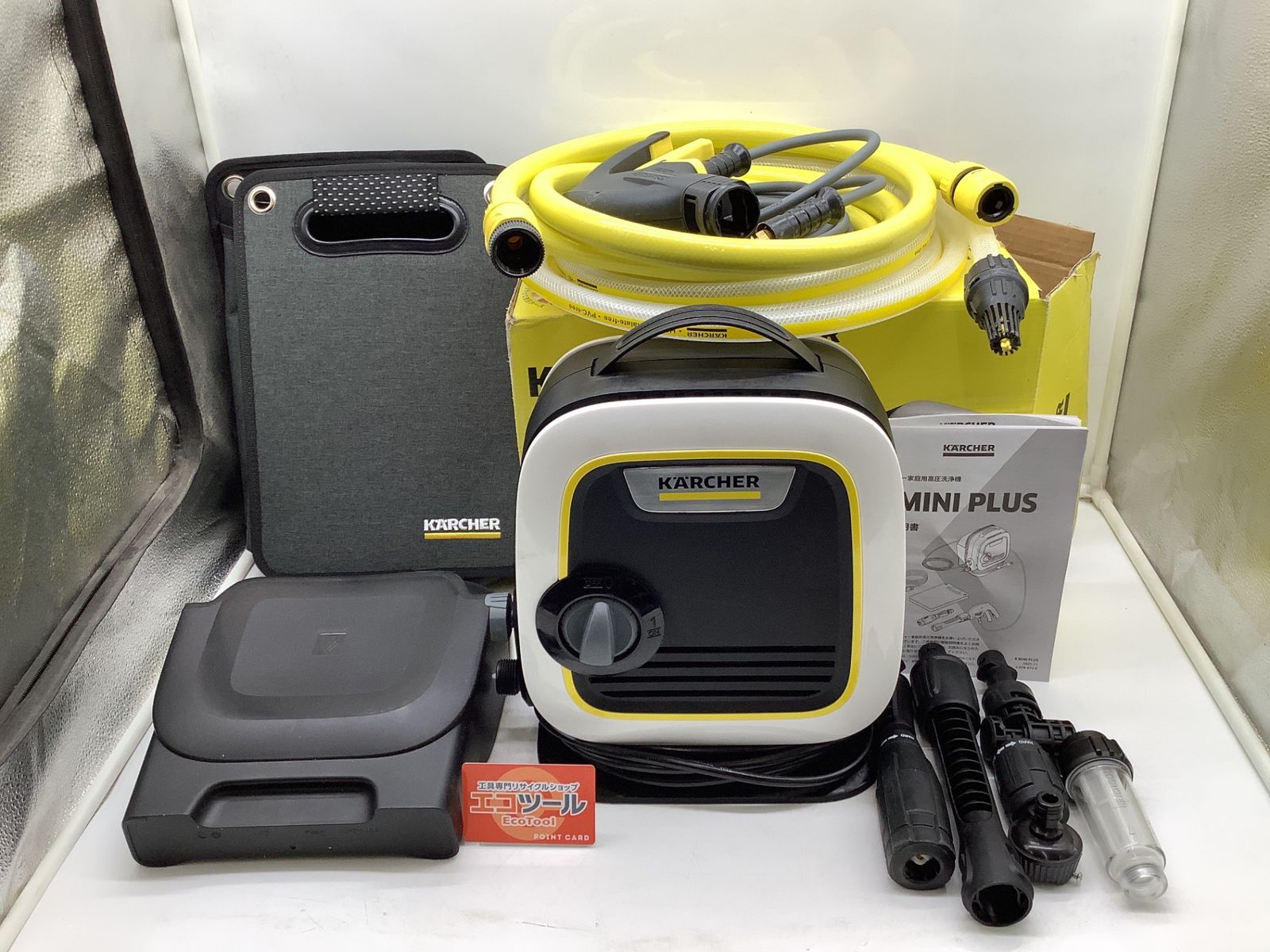 中古品】KARCHER/ケルヒャー 1.600-071.0 ☆ 家庭用高圧洗浄機 K MINI