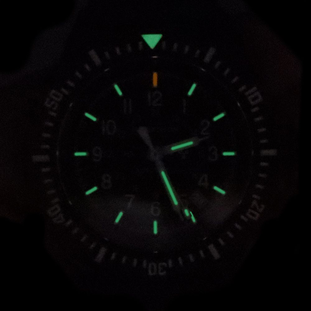 マラソン WW194006BK-NGM GSAR Anthracite Diver Watch ミリタリー