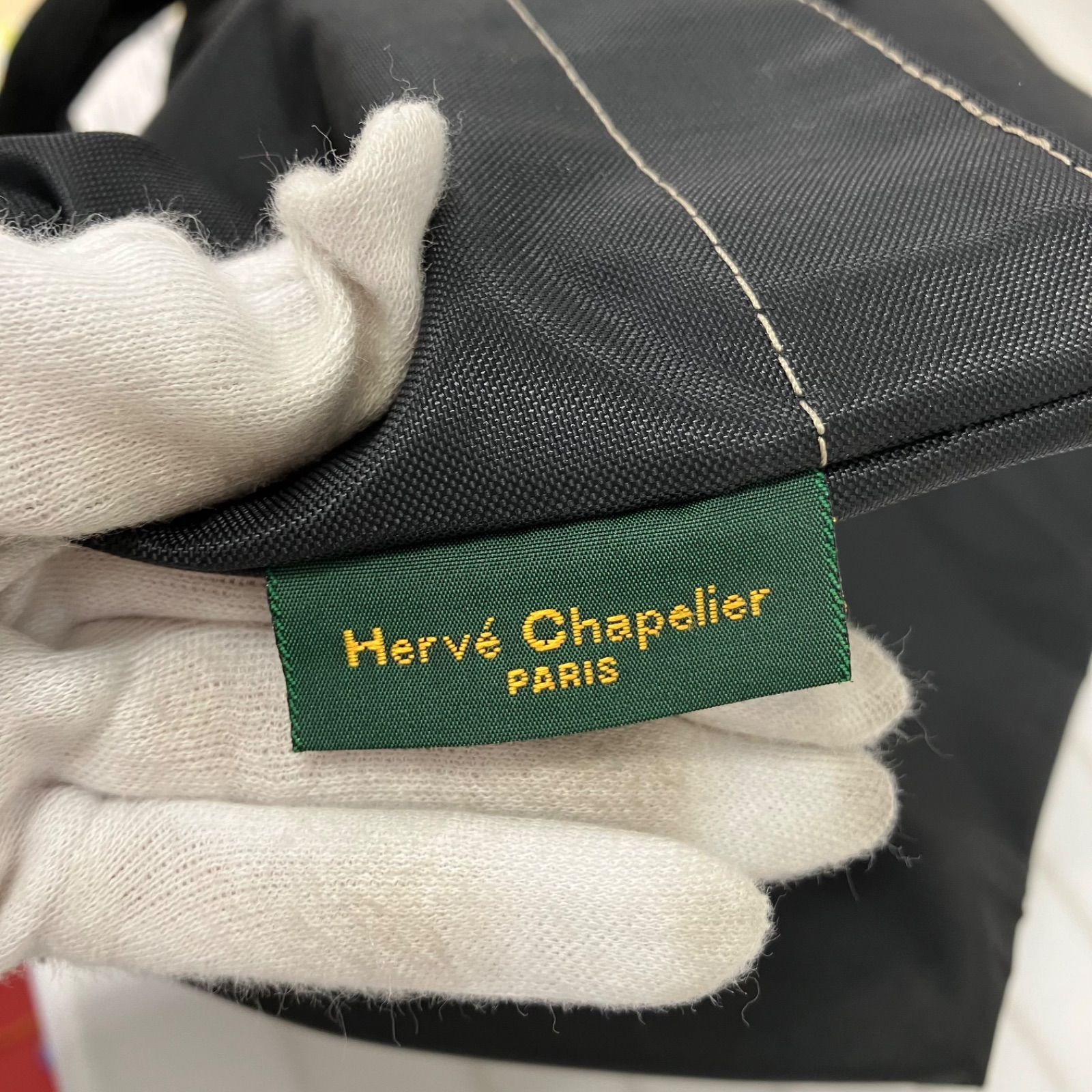9793 Herve Chapelier エルベシャプリエ XL 舟形トート トートバッグ