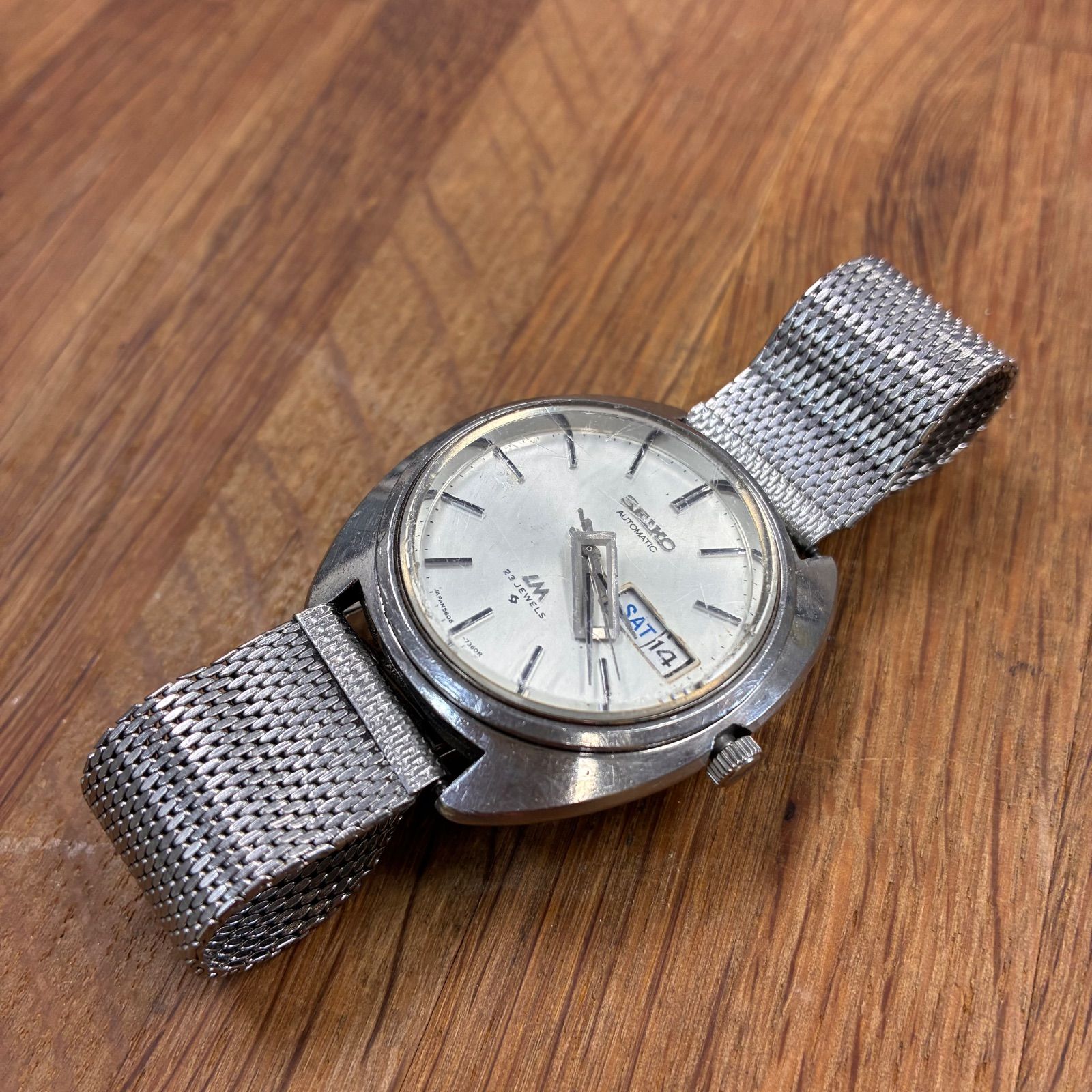 セイコー 腕時計 稼働品 自動巻き ロードマチック アンティーク SEIKO 