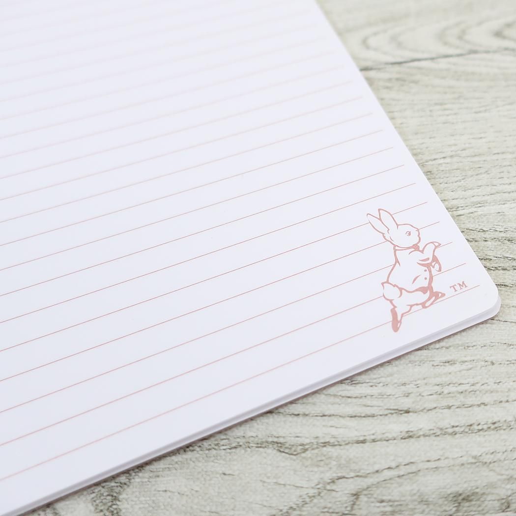 メール便】ピーターラビット リングノート リングノートA5 ピンク S＆C