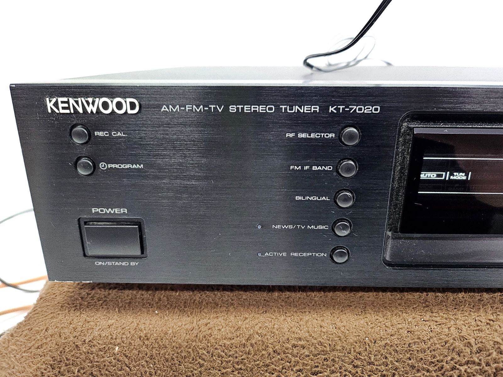 D78早い者勝ち！KENWOOD FM/AM/TVステレオチューナー 2026年最新】kenwood チューナーの人気アイテム - メルカリ