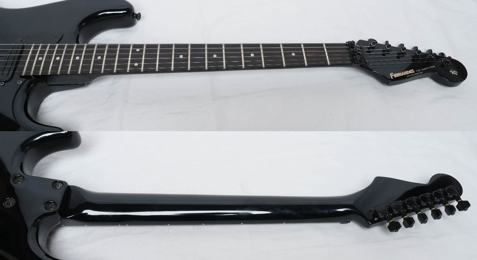☆FERNANDES☆FST-65 ALL BLACK THE FUNCTION 日本製 ストラト