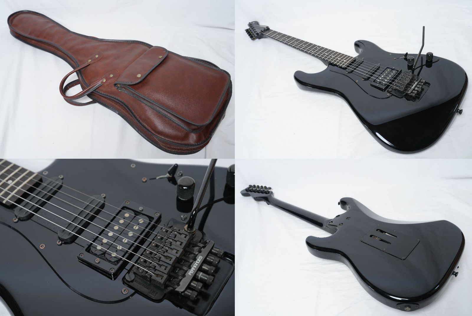 ☆FERNANDES☆FST-65 ALL BLACK THE FUNCTION 日本製 ストラト