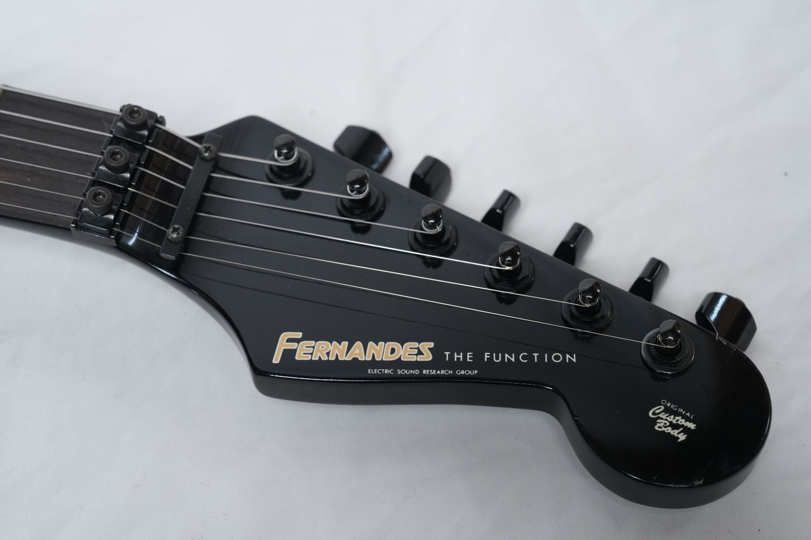 ☆FERNANDES☆FST-65 ALL BLACK THE FUNCTION 日本製 ストラト