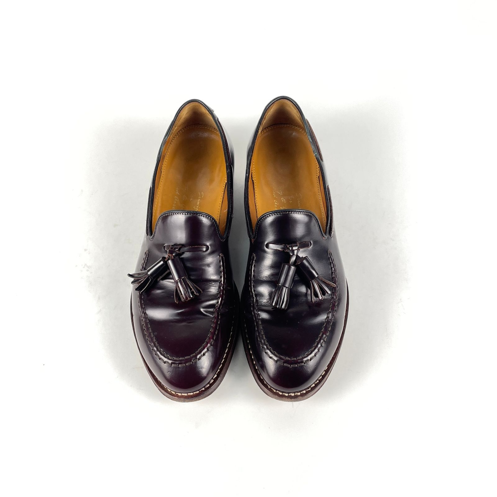 【美品】ユナイテッドアローズ　チロリアンシューズ　レザーシューズ　ワインレッド JALAN SRIWIJAYA UNITED ARROWS ジャラン スリウァヤ ユナイテッド