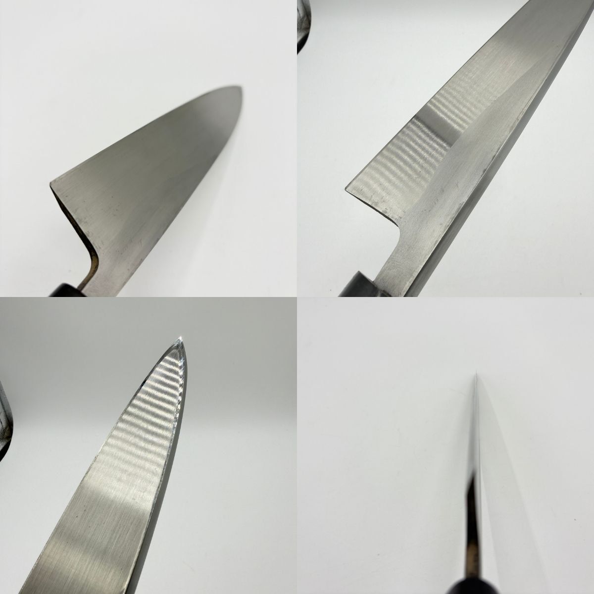 正本総本店 出刃包丁 刃渡り21.5cm 全長37cm 峰厚7mm 307g 登録 正本総