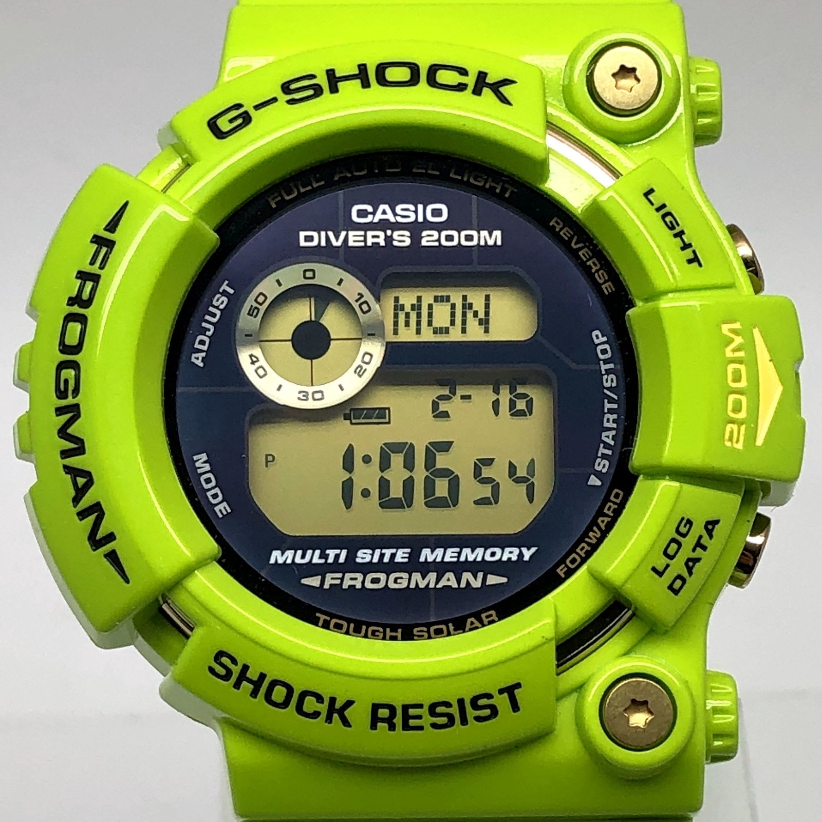 G-SHOCK ジーショック GW-200F-3 フロッグマン 雨蛙 アマガエル タフ