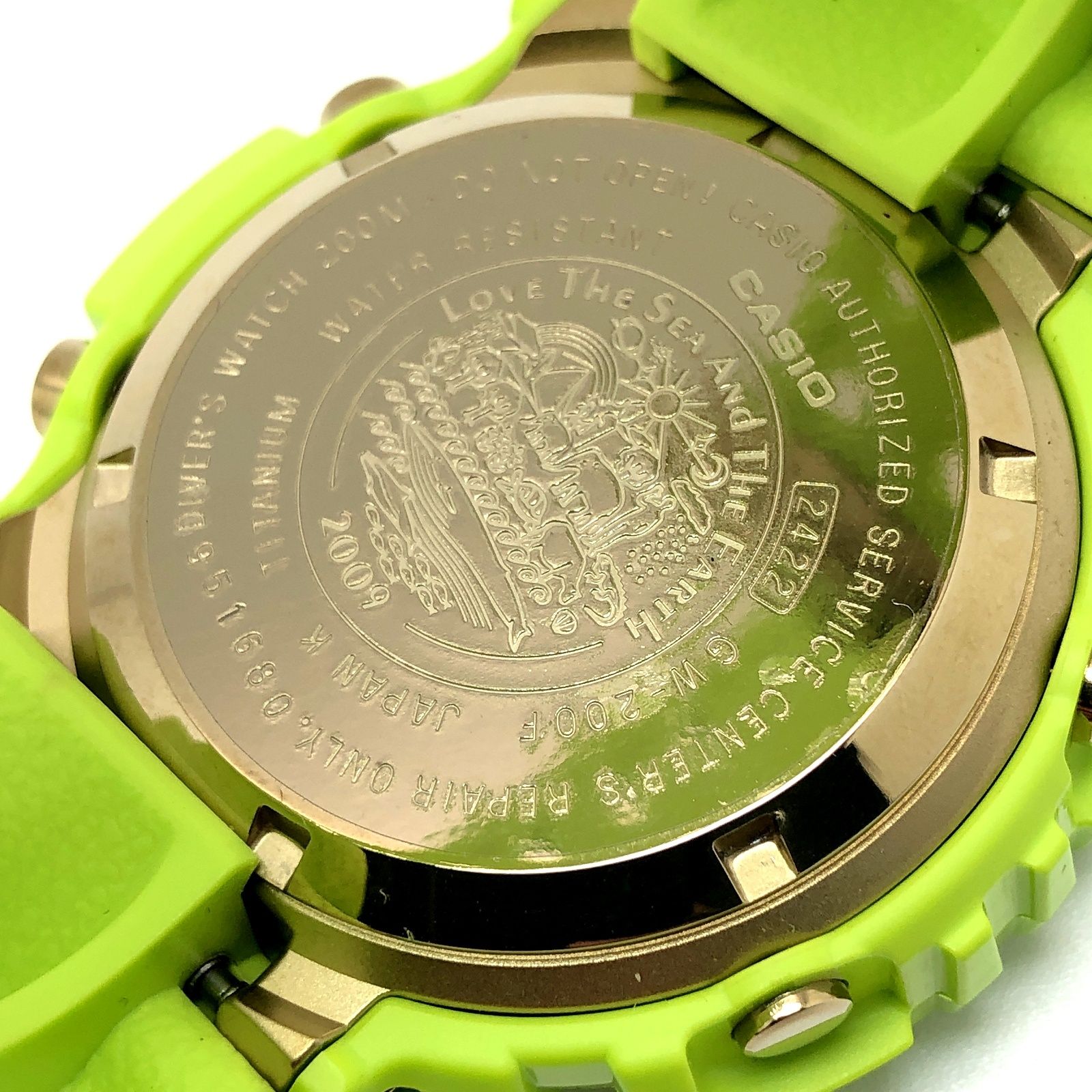 G-SHOCK ジーショック GW-200F-3 フロッグマン 雨蛙 アマガエル タフ