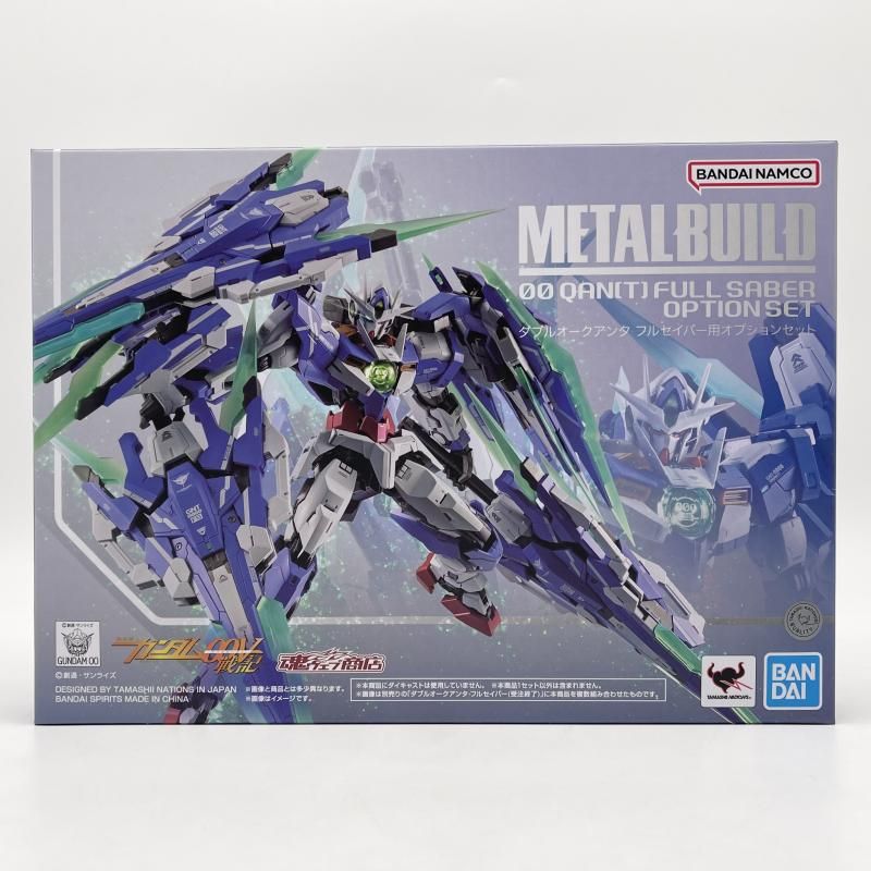 中古】未開封 METAL BUILD ダブルオークアンタ フルセイバー用