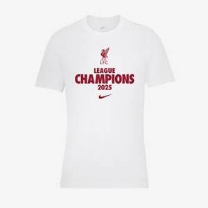 【送料無料・匿名配送】Sサイズ Nike ナイキ リヴァプール 25/26 優勝記念 リーグ制覇 Tシャツ 白 ホワイト チャンピオン 新品 正規品