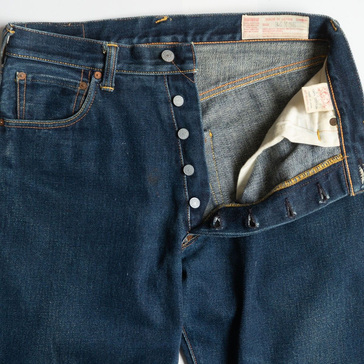 雰囲気抜群】EVISU 【LOT.2001 デニムパンツ】34×35 エビス ジーンズ