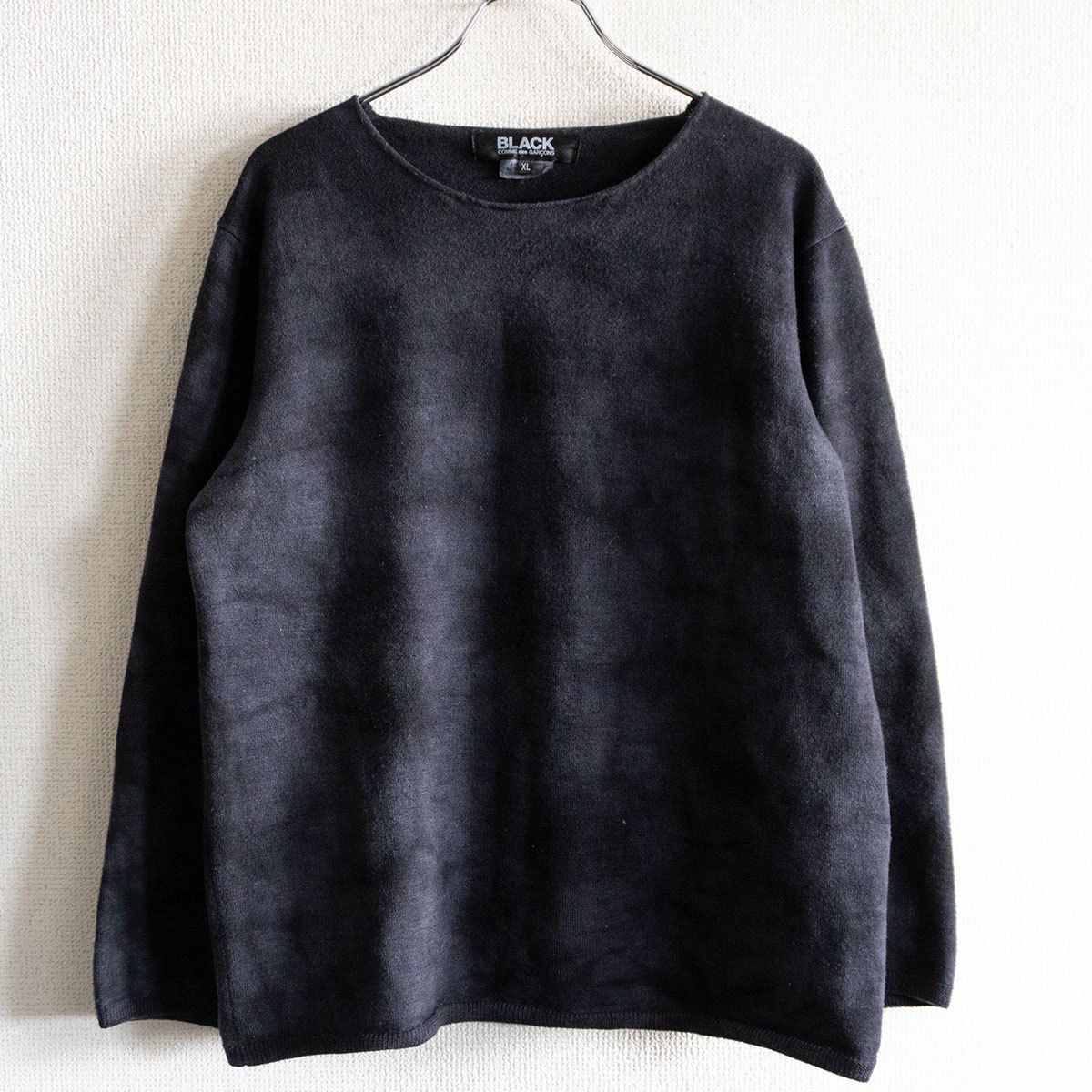 美品】BLACK COMME des GARCONS 【タイダイ染 ニット】 XL セーター 