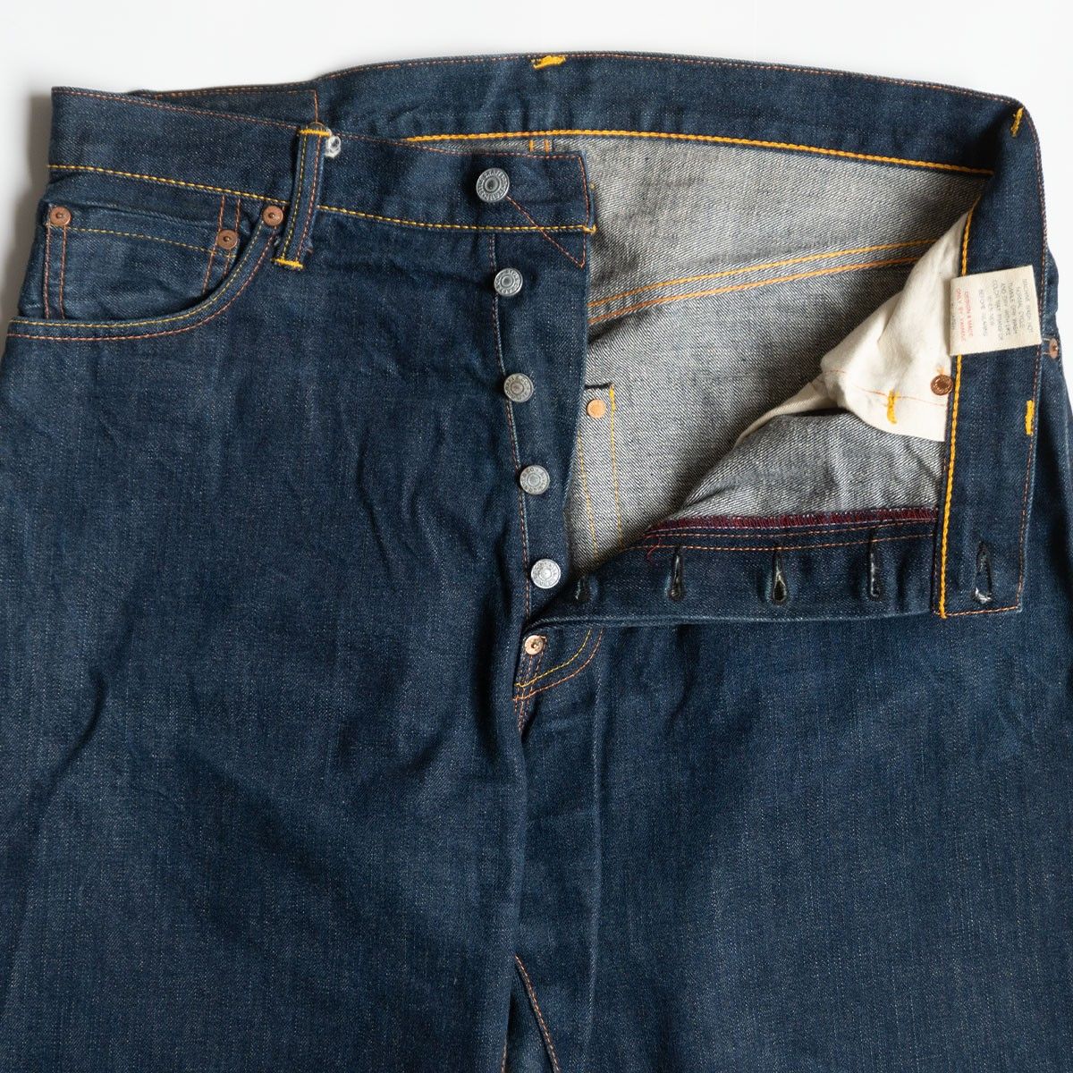 美品/濃紺】EVISU 【LOT.2001 デニムパンツ】35×35 エビス ジーンズ 