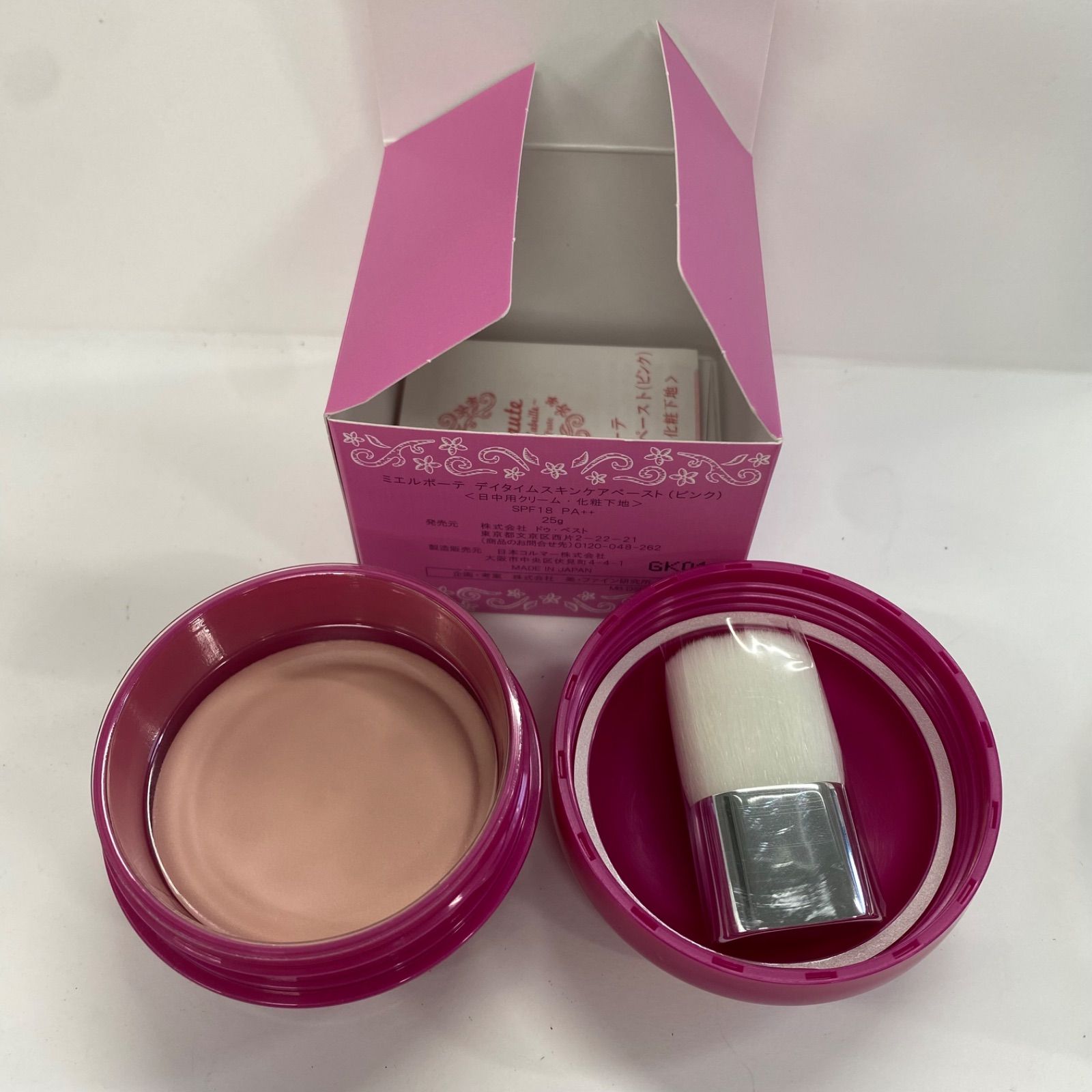 T3097 Miel Beaute ミエルボーテ デイタイムスキンケアペースト 25g