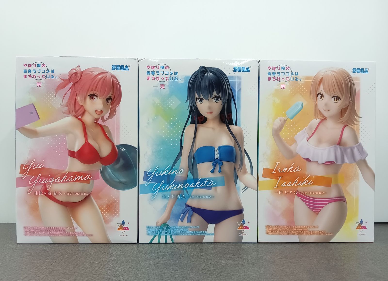 m188 俺ガイル 雪ノ下 雪乃 由比ヶ浜由衣 一色いろは 盛夏 TOKYOBAY