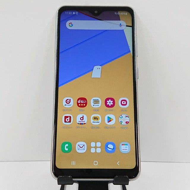 Galaxy A21 SC-42A ドコモ ホワイト 送料無料 本体 c17288 - メルカリ