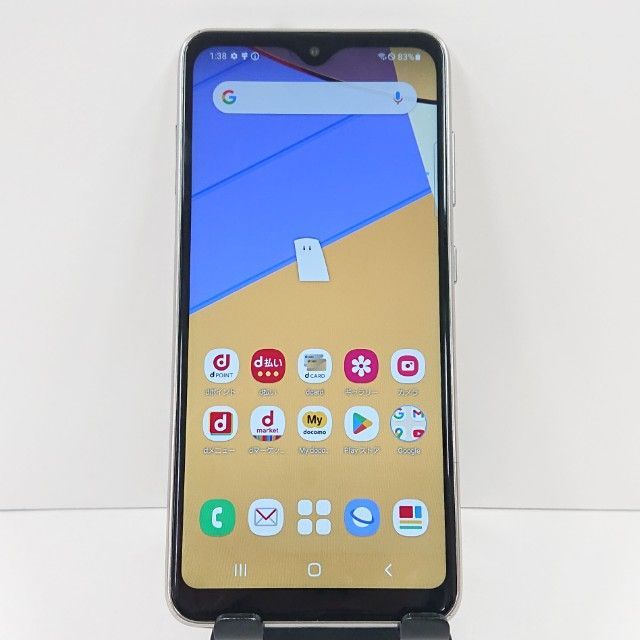 Galaxy A21 SC-42A ドコモ ホワイト 送料無料 本体 c17309 - メルカリ