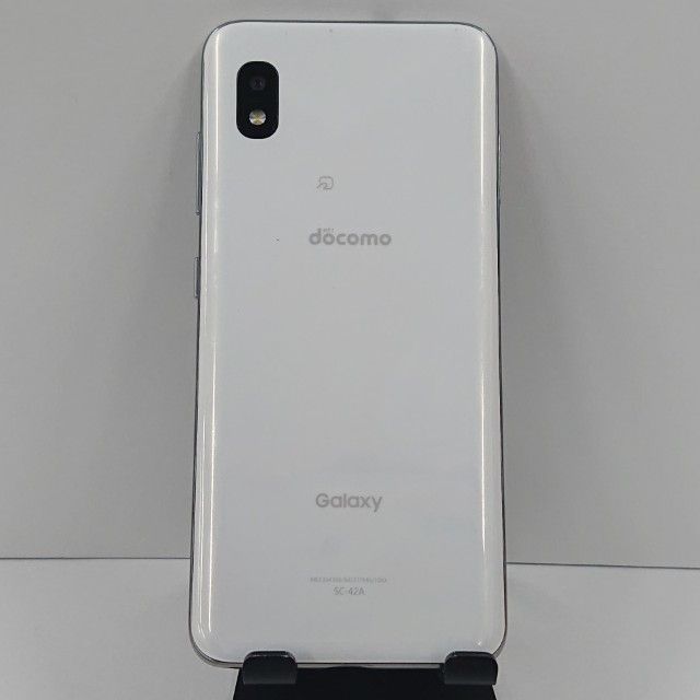 Galaxy A21 SC-42A ドコモ ホワイト 送料無料 本体 c17306 - メルカリ