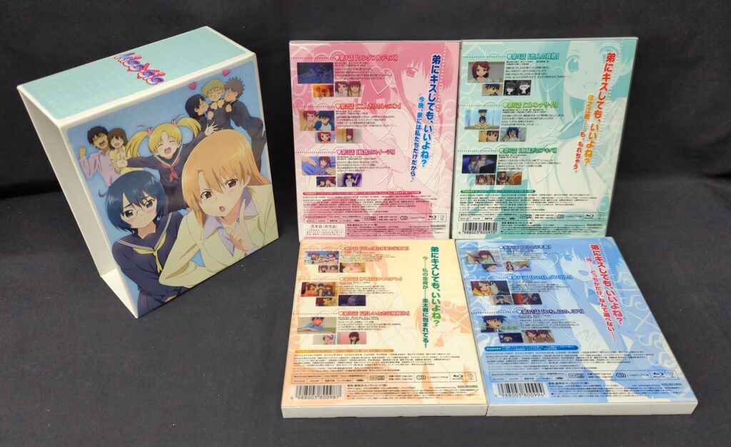 アニメBlu-ray ※サンプル品 kiss×sis 数量限定版全4巻 セット - メルカリ