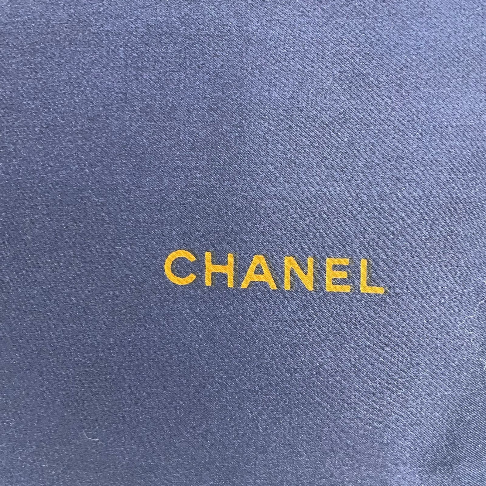 美品 CHANEL シャネル スカーフ シルク ココマーク チェーン 宝石