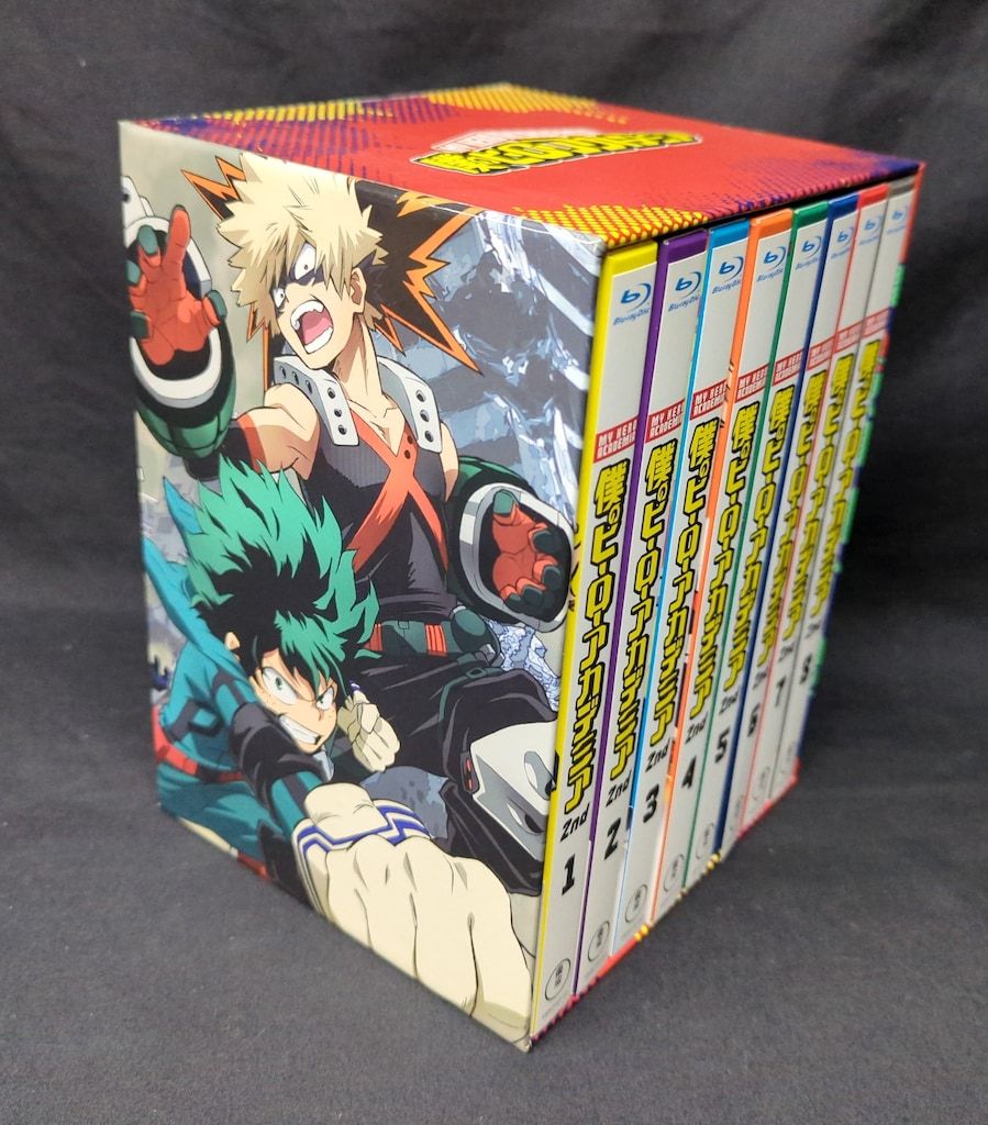 アニメBlu-ray 僕のヒーローアカデミア 2nd 初回生産限定版全8巻