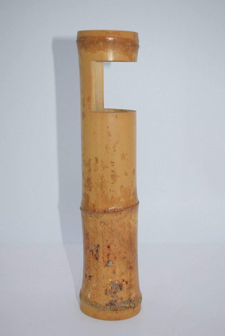 茶道具 花入 染み竹 一重切 08-9604 - メルカリ