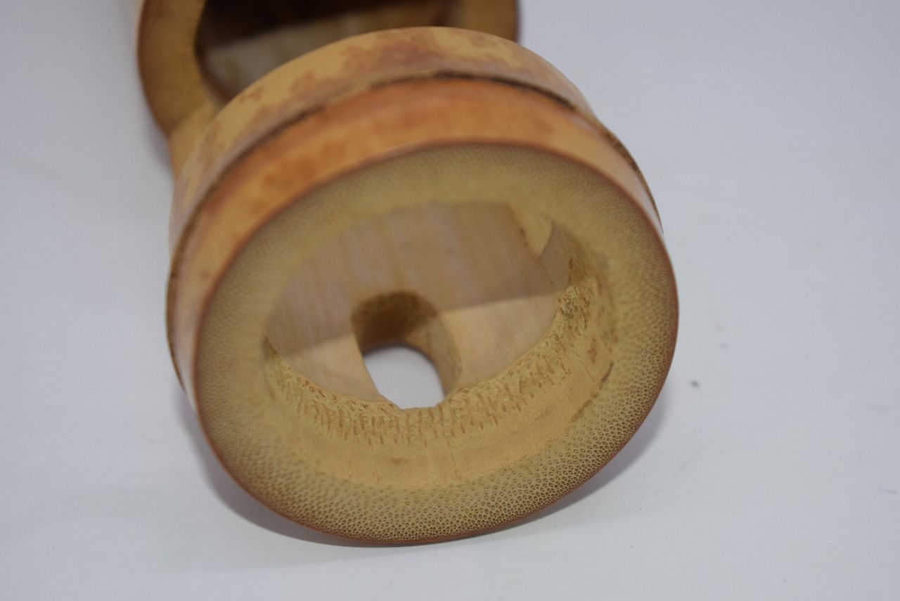 茶道具 花入 染み竹 一重切 08-9604 - メルカリ