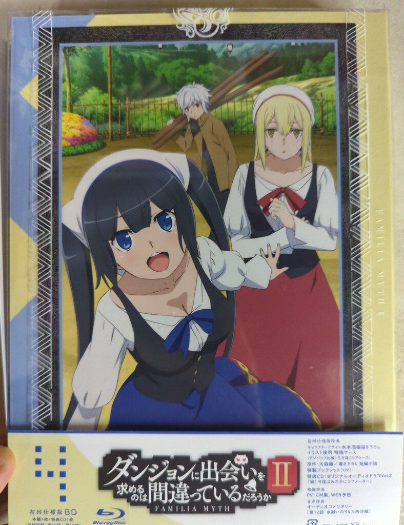 アニメBlu-ray ダンジョンに出会いを求めるのは間違っているだろうかII