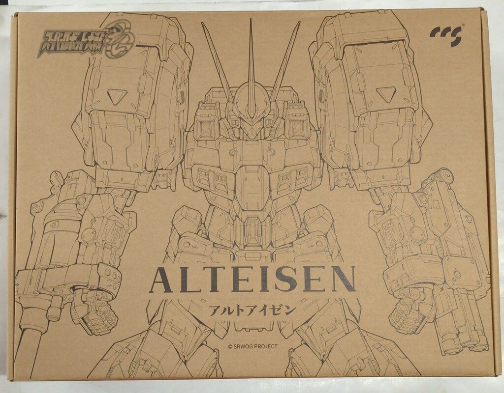 CCSTOYS 鉄魄 アルトアイゼン 修正済み台座付 スーパーロボット大戦OG